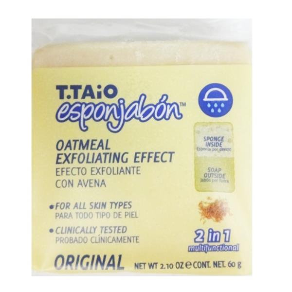 T.TAIO ESPONJABON OATMEAL 2.10OZ