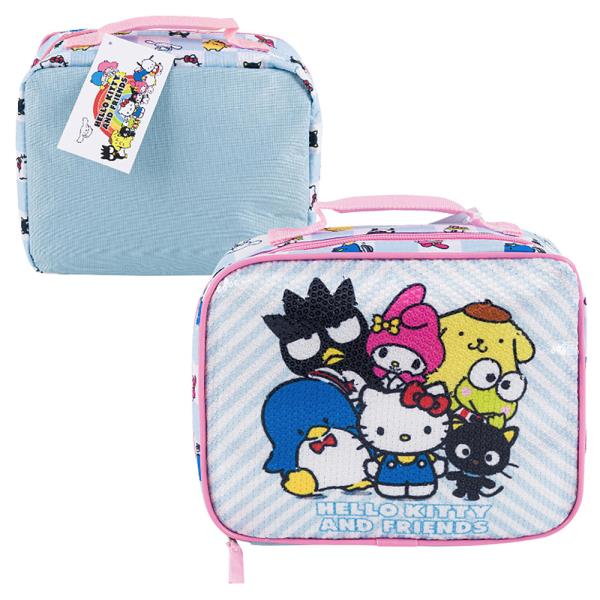 HELLO KITTY and Friends Sequin Rectangular Lunch Bag
