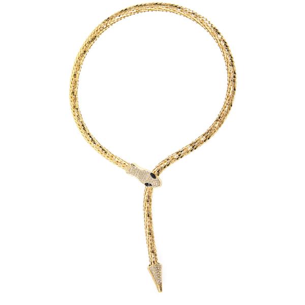 SNAKE METAL NECKLACE