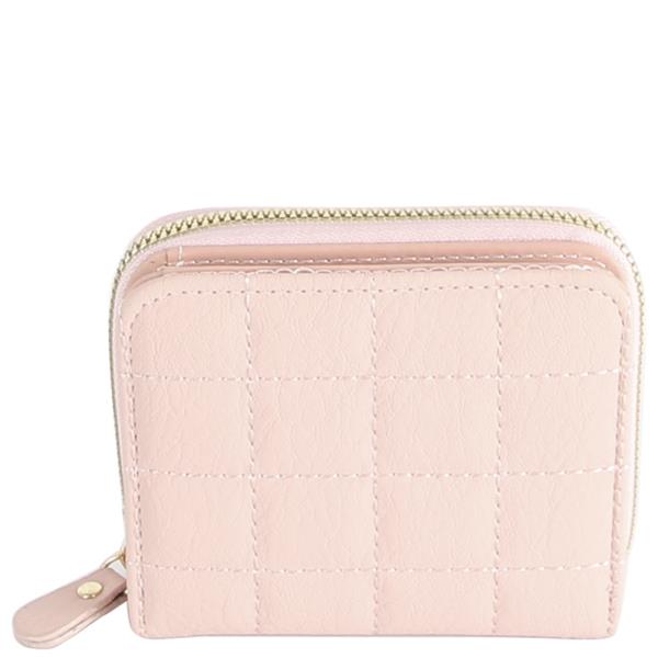 Online Only Quilted Zipper Wallet
