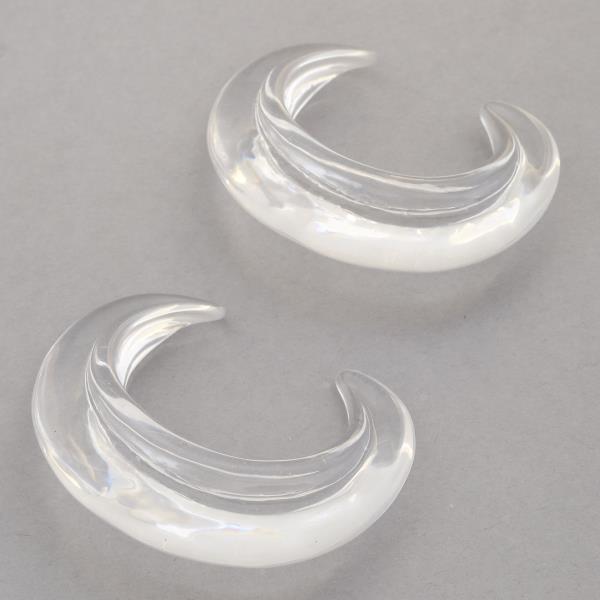 SDJ Clear Cuff Bracelet Set