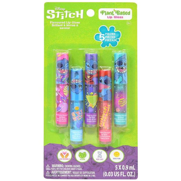 STITCH Lip Gloss on Card 5PC