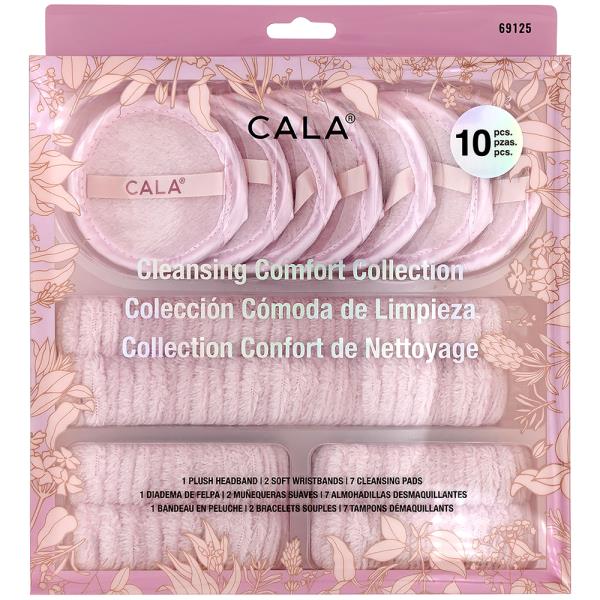 CALA CLEANSING 10PC COMFORT SET BLOSSOM PINK