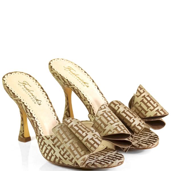Bow Design Slide Heel (12 Pairs)
