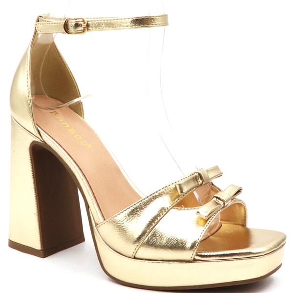 Mini Bow Platform W Ankle Strap (12 Pairs)