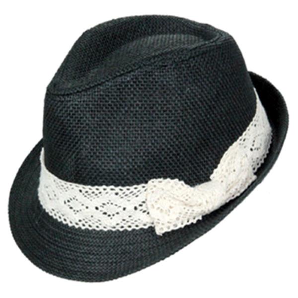 FASHION STRAW COWBOY HAT WITH CHIN CORD