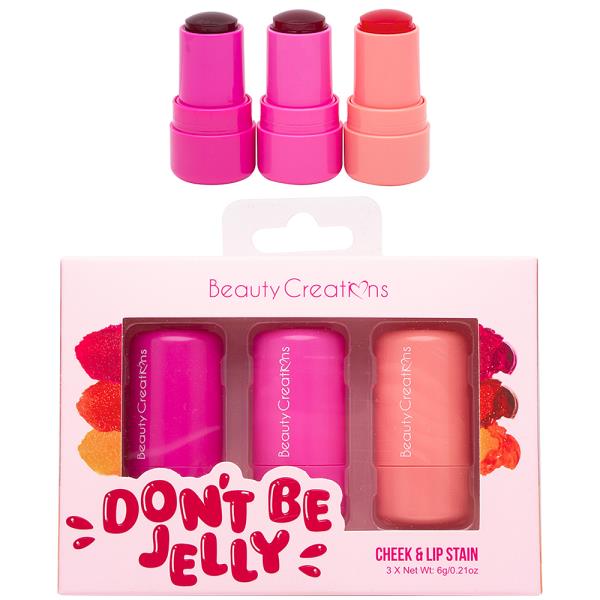 BEAUTY CREATIONS Dont Be Jelly Lip Stain 3PC Set