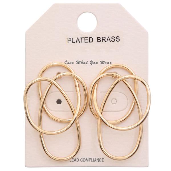 Wire Metal Earring