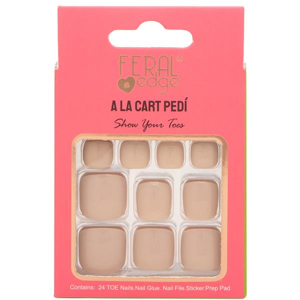 FERAL EDGE a La Cart Pedi Nail Decoration Set