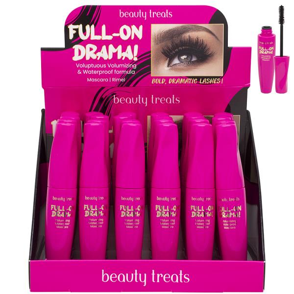 BEAUTY TREATS FULL ON DRAMA MASCARA (24 UNITS)