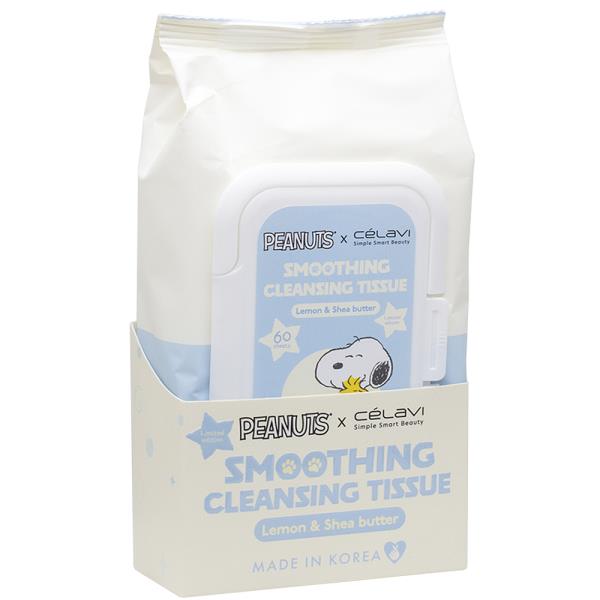 CELAVI X Peanuts Smoothing Cleansing Tissue