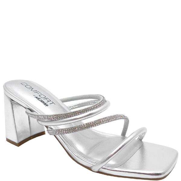 Rhinestone Multi Strap Slide Heel (12 Pairs)
