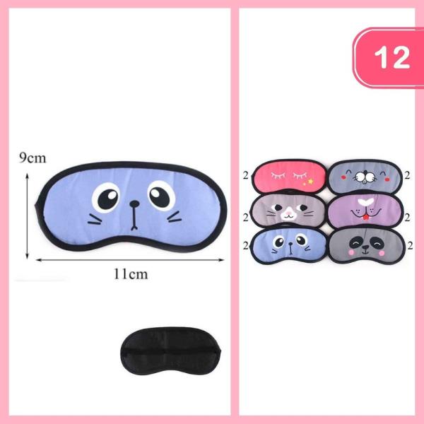 Cute Sleeping Mask (12 Units)