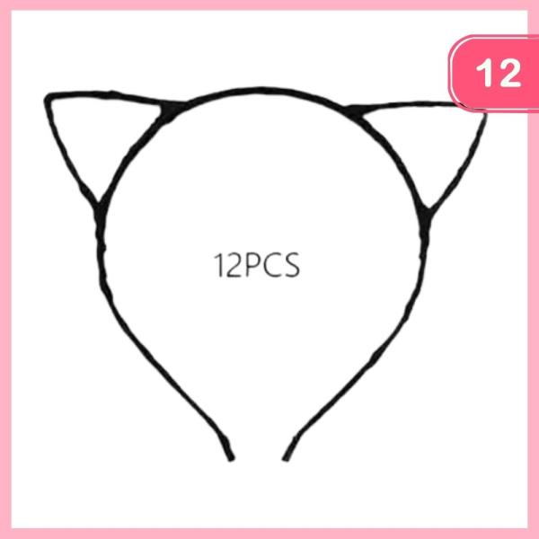 Cat Ears Headband (12 Units)