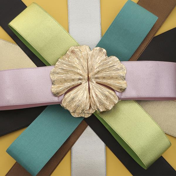 Flower Shape Metal Belt