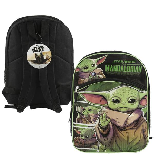Grogu Baby Yoda 2 Pocket Backpack