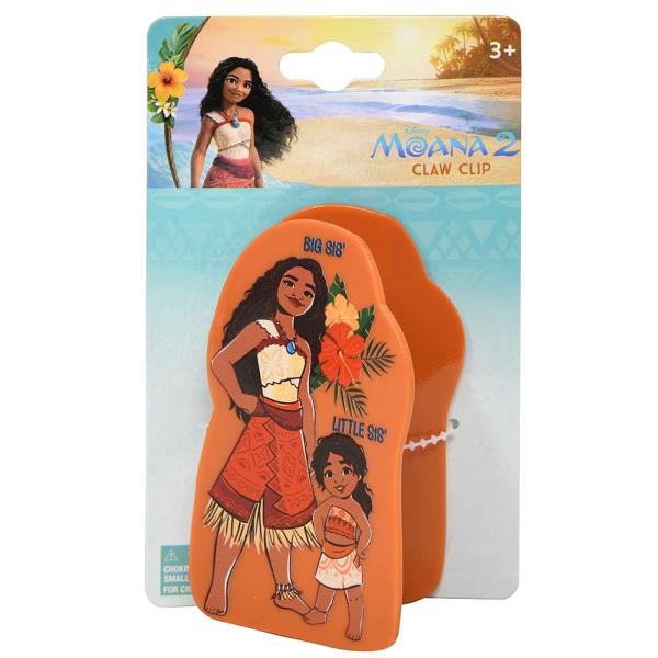 Moana Character Shaped Hair Claw Clip