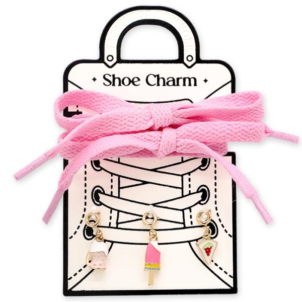 SECRET BOX Popsicle Pie Slice Shoe Charm