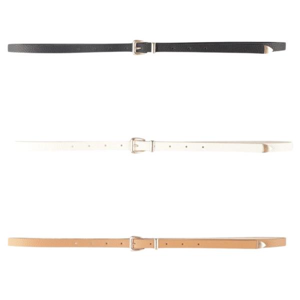 Thin Belt 3 Pc Set