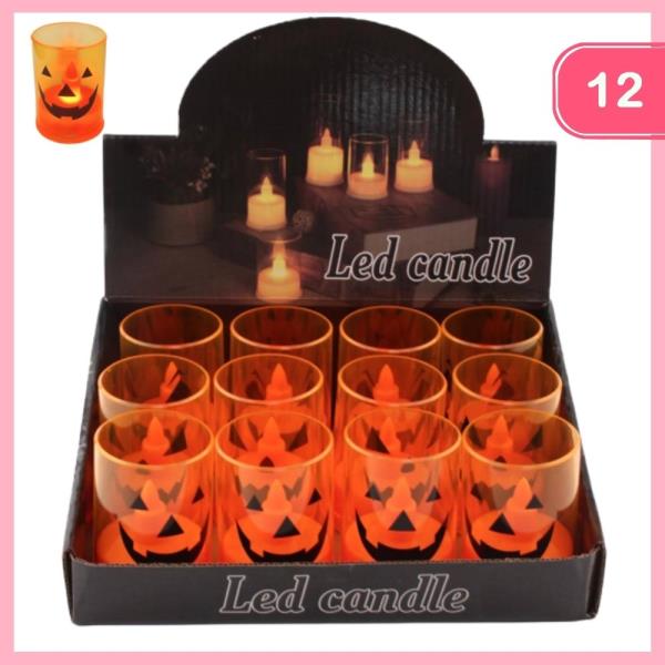 HALLOWEEN LED CANDLE (12 UNITS)