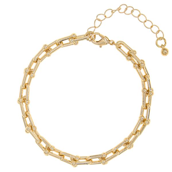 U Link Metal Bracelet