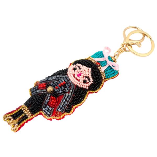 CHRISTMAS NUTCRACKER KEYCHAIN