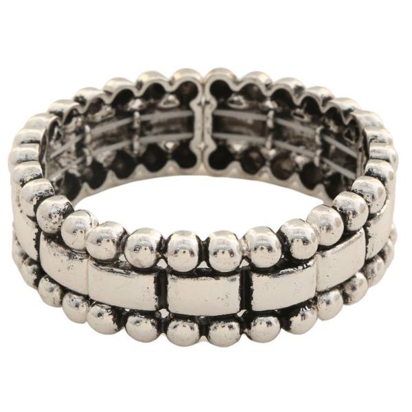 Western Metal Stretch Bracelet