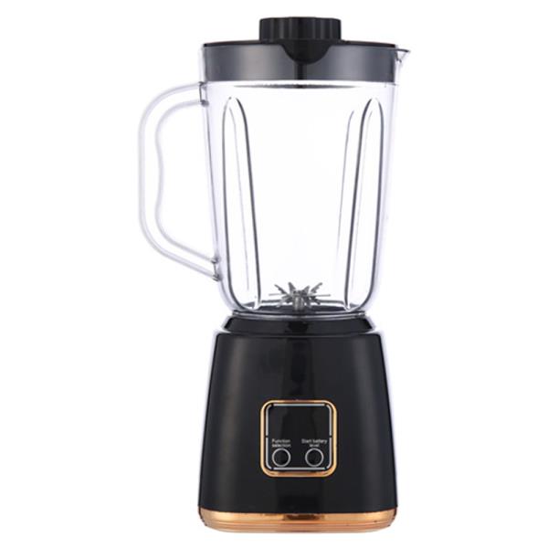 Electric Countertop Blender with Clear Jar and Gold