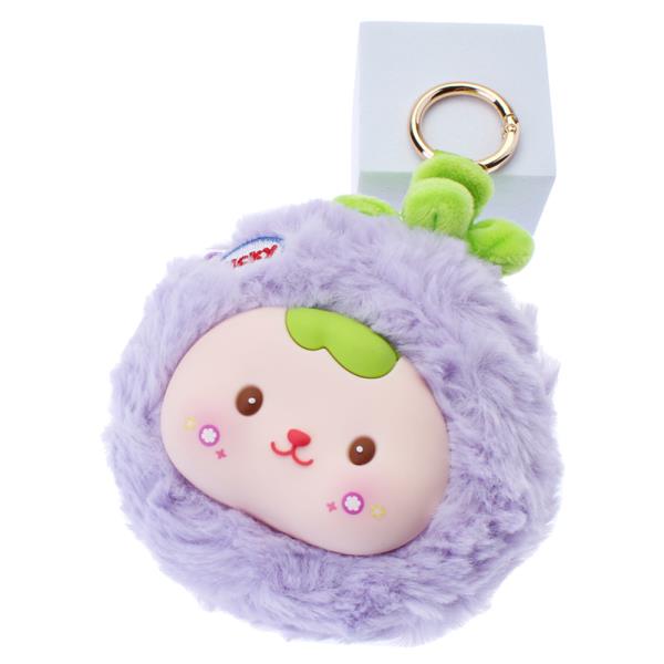 CUTE FRUIT BAG CHARM KEYCHAIN
