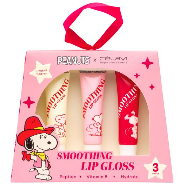 CELAVI X Peanuts 3PC Lip Gloss Set (2 Units)