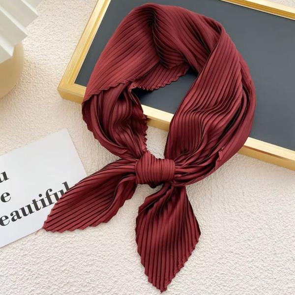 FALK SILK BANDANA NECK SCARF