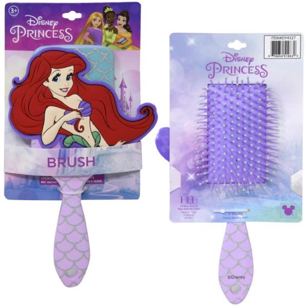 Little Mermaid Character Shaped Rubber Brush