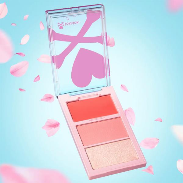BEAUTY CREATIONS Tokidoki Peach Blossom Blush Trio