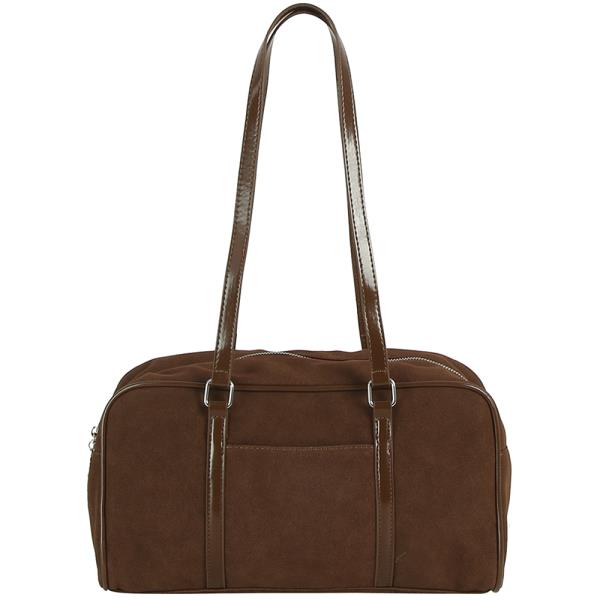 Smooth Shoulder Zipper Bag