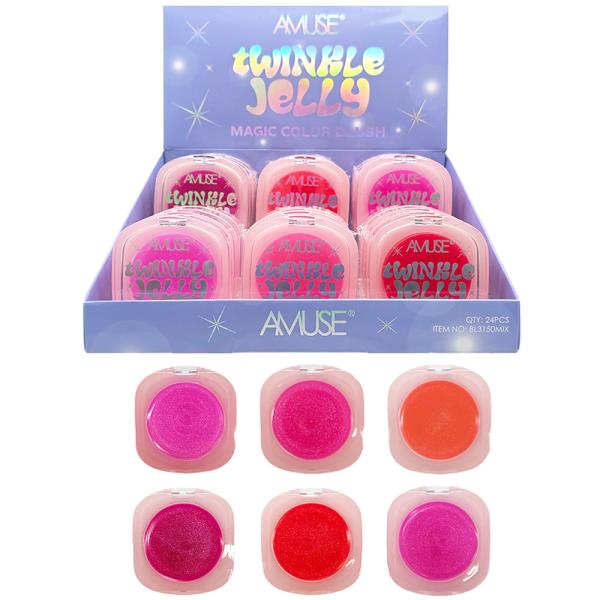 AMUSE TWINKLE JELLY BLUSH (24 UNITS)