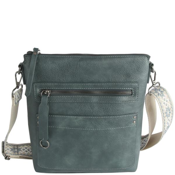 Zipper Crossbody Bag