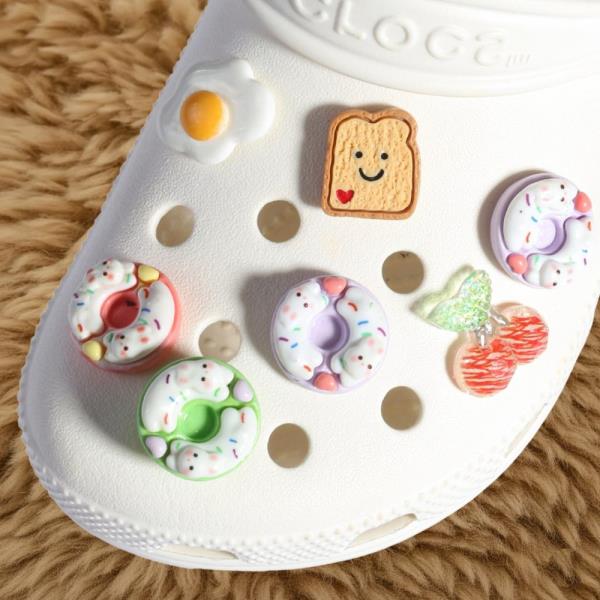 Cute Food Shoe Charm