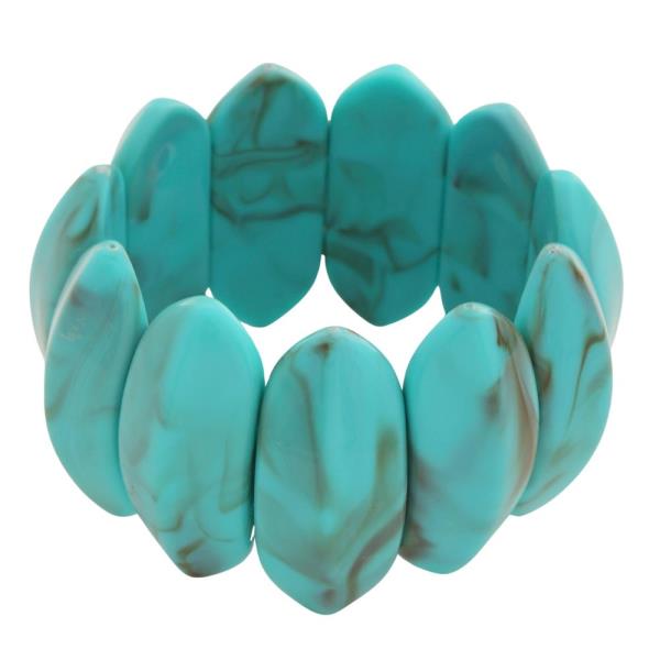 Oval Resin Bracelet
