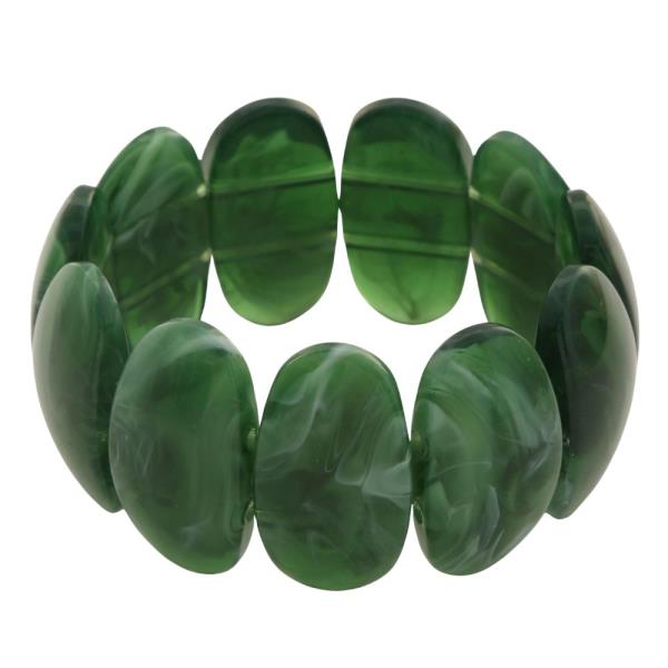 Oval Resin Bracelet