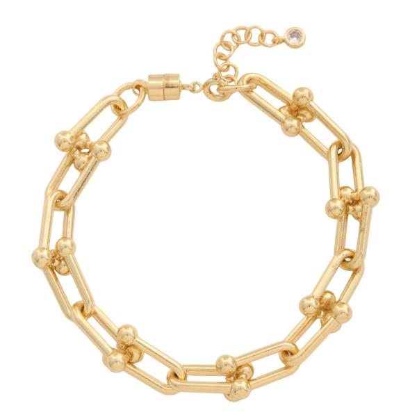 U Link Metal Magnetic Bracelet