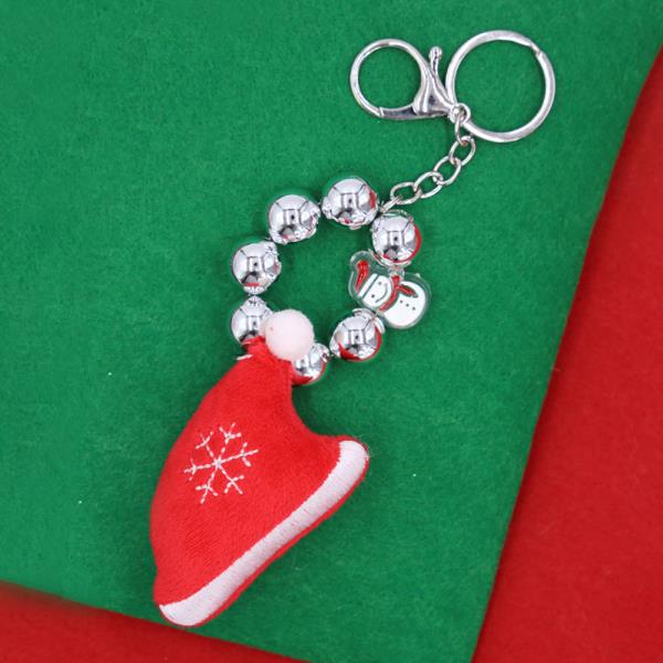 CHRISTMAS STOCKING CHARM BAG CHARM KEYCHAIN