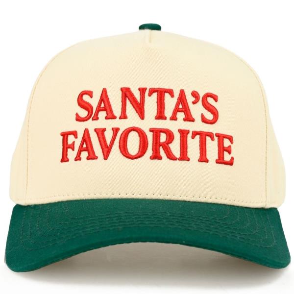 CC SANTA`S FAVORITE TRUCKER HAT