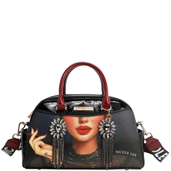 NICOLE LEE SAMANTHA LA BELLEZA DOME BAG
