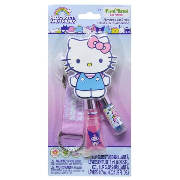 HELLO KITTY and Friends Lip Balm and Lanyard Set
