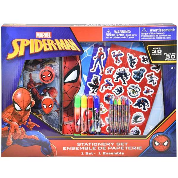 Spiderman Character Stationery Set
