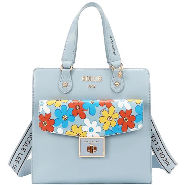 FLORAL POP TOTE BAG
