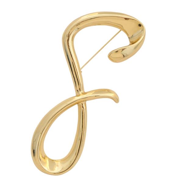 LOOP METAL BROOCH
