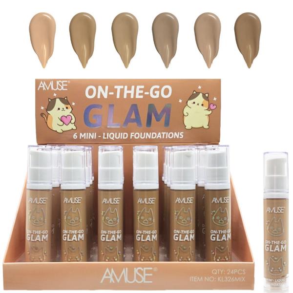 On The Go Glam Liquid Foundations (24 Units)