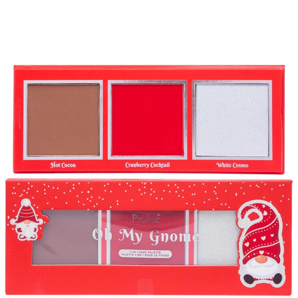 PROLUX OH MY GNOME 3 IN 1 FACE PALLETE