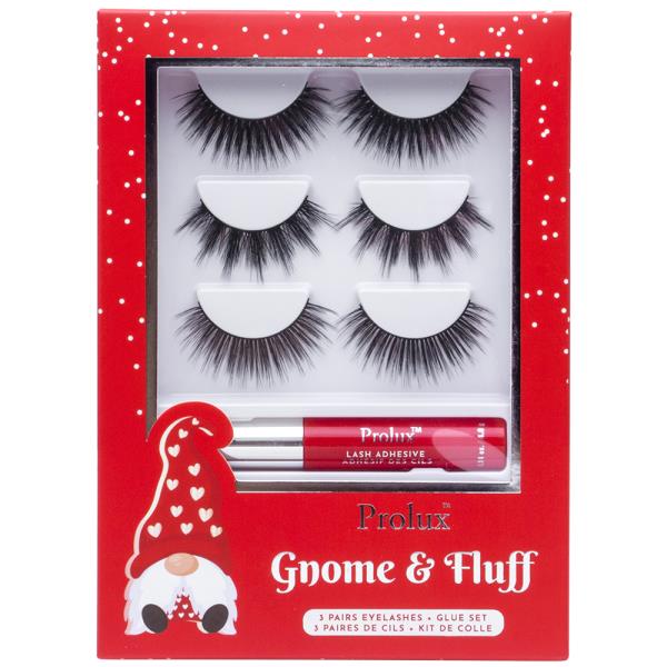 PROLUX Gnome and Fluff Eyelashes Glue Set (3 Pairs)